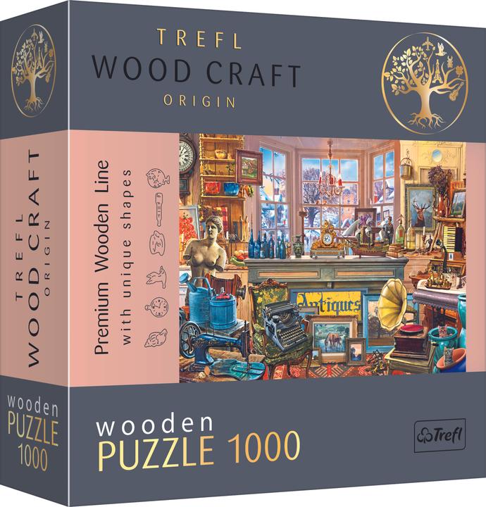 Trefl Holzpuzzle 1000 Teile - Antiquitäten (1000 Teile)