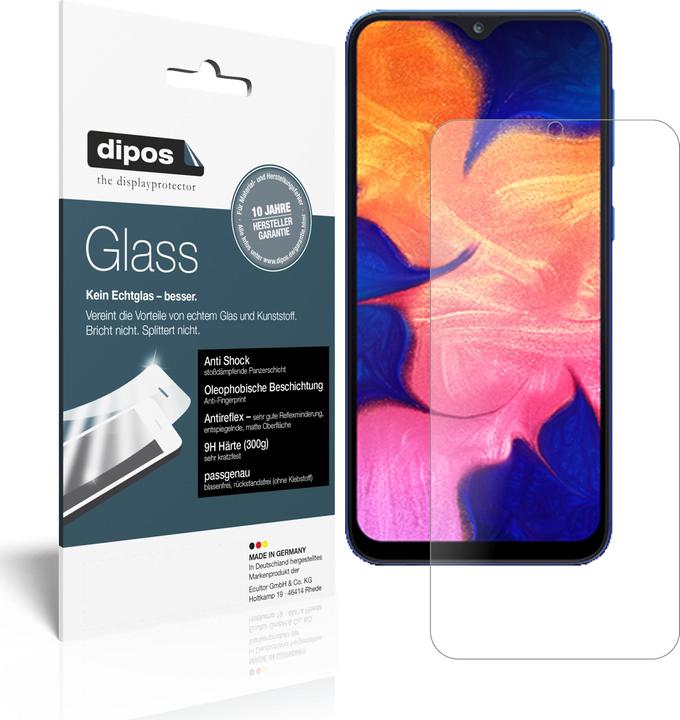 dipos I 2X Pellicola Protettiva Opaco Compatibile con Xiaomi Redmi Note 8 Protezione Vetro Flessibile 9H (1x Anteriore + 1x Posteriore