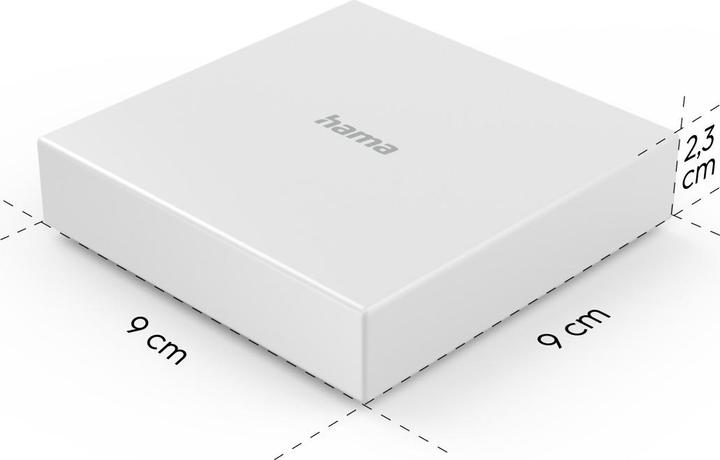 Produktbild Hama Smart-Home-Hub, Matter, Zigbee, Thread, für Sprach-/Appsteuerung (00176637)