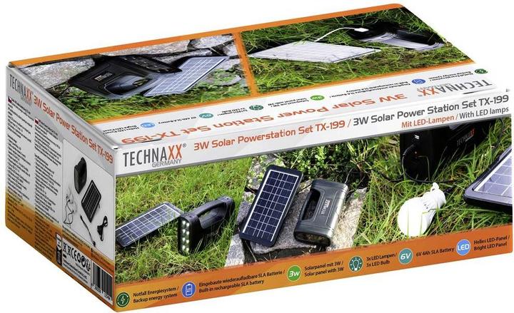 Image du produit Technaxx Solar Powerstation (1.60 kg)