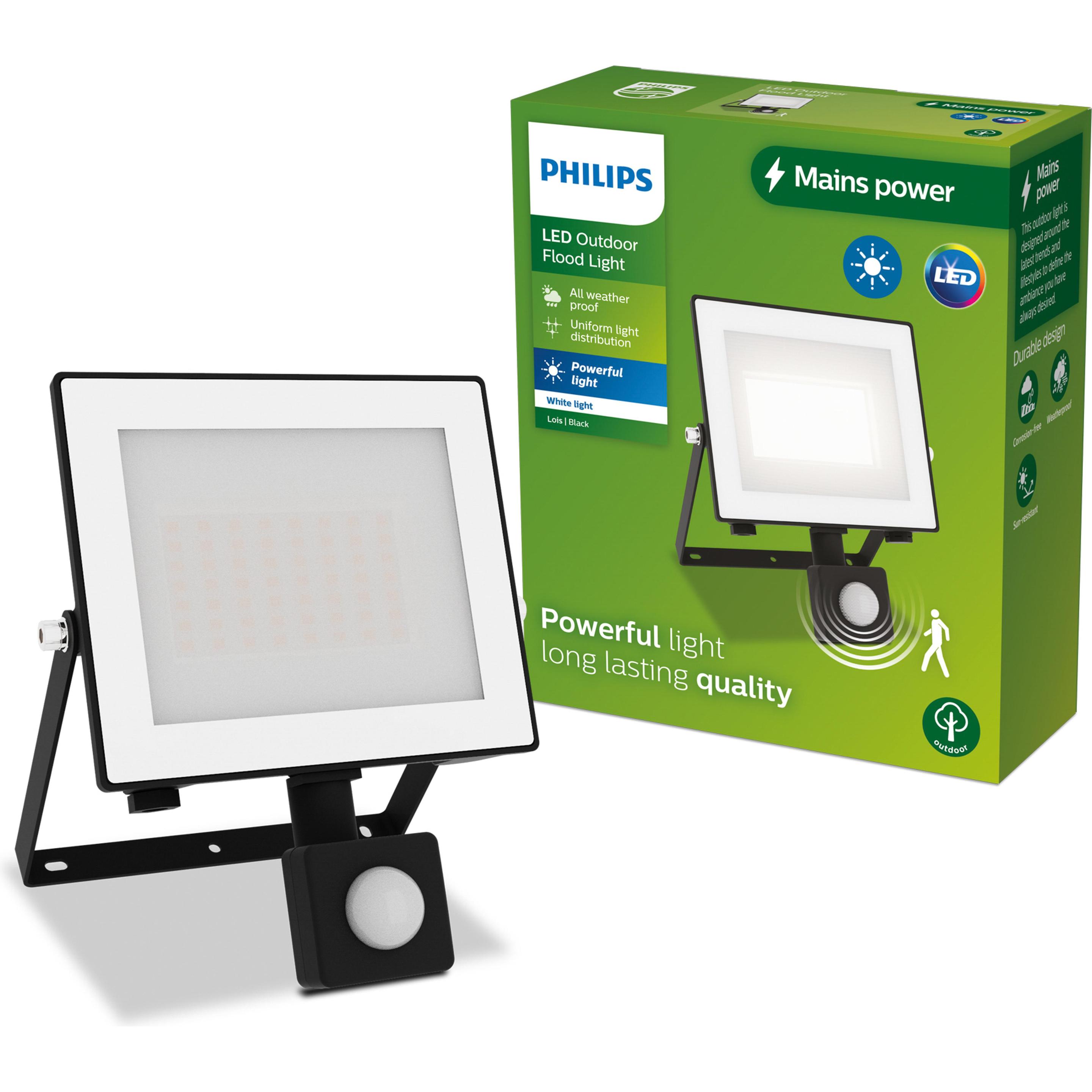 Philips, Fassadenbeleuchtung, Outdoor Flutlicht Lois (3200 lm, IP65)