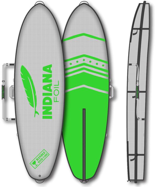 Actual product image Indiana Foil Early Bird LW 104 L Carbon