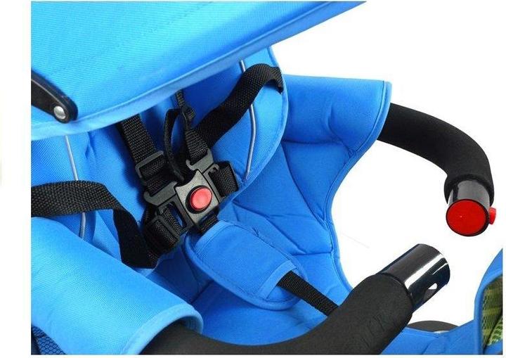 Actual product image Lean Toys Tricycle PRO700-blue