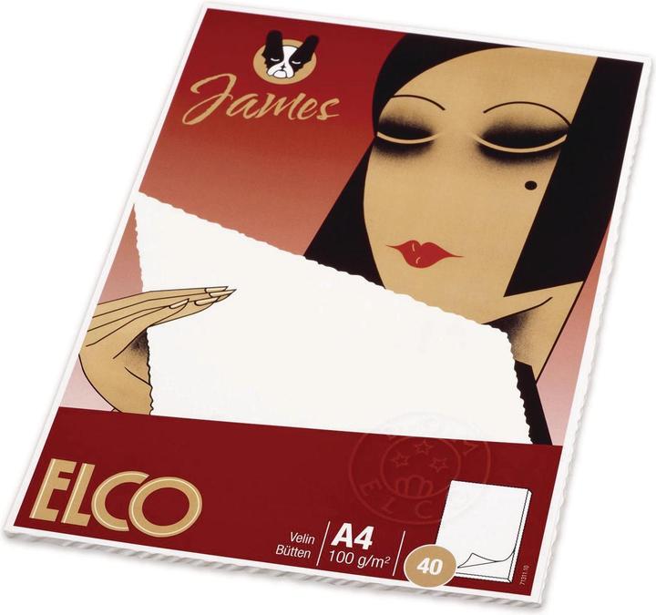 Produktbild Elco James Velin (A4, Blanko, Weicher Einband)