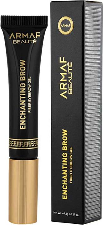 Actual product image Armaf Enchanting Brow Fibre Eyebrow Gel - Eyebrow fixing gel 7.6 g 02 Dark Brown (Dark Brown)