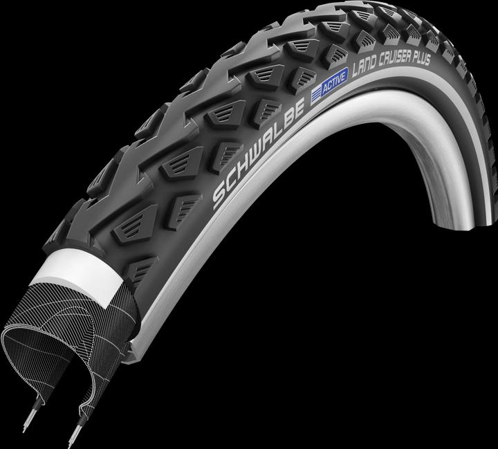 Immagine prodotto Schwalbe Land Cruiser Plus Active PunctureGuard 26" Draht Reflex (26 x 2.00, 50-559)