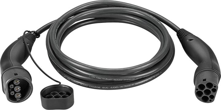 Actual product image Lapp Mobility EV-TYP2 CHARGER CABLE smooth, 7.4kW-1P-32A, 5m, black (Type 2, 7.40 kW, 32 A, 5 m)