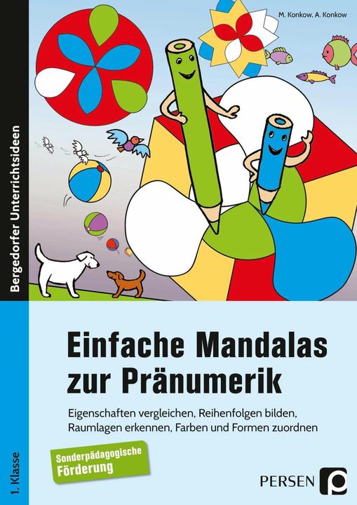 Produktbild Einfache Mandalas zur Pränumerik (Deutsch, Annika Konkow, Monika Konkow, 2018)