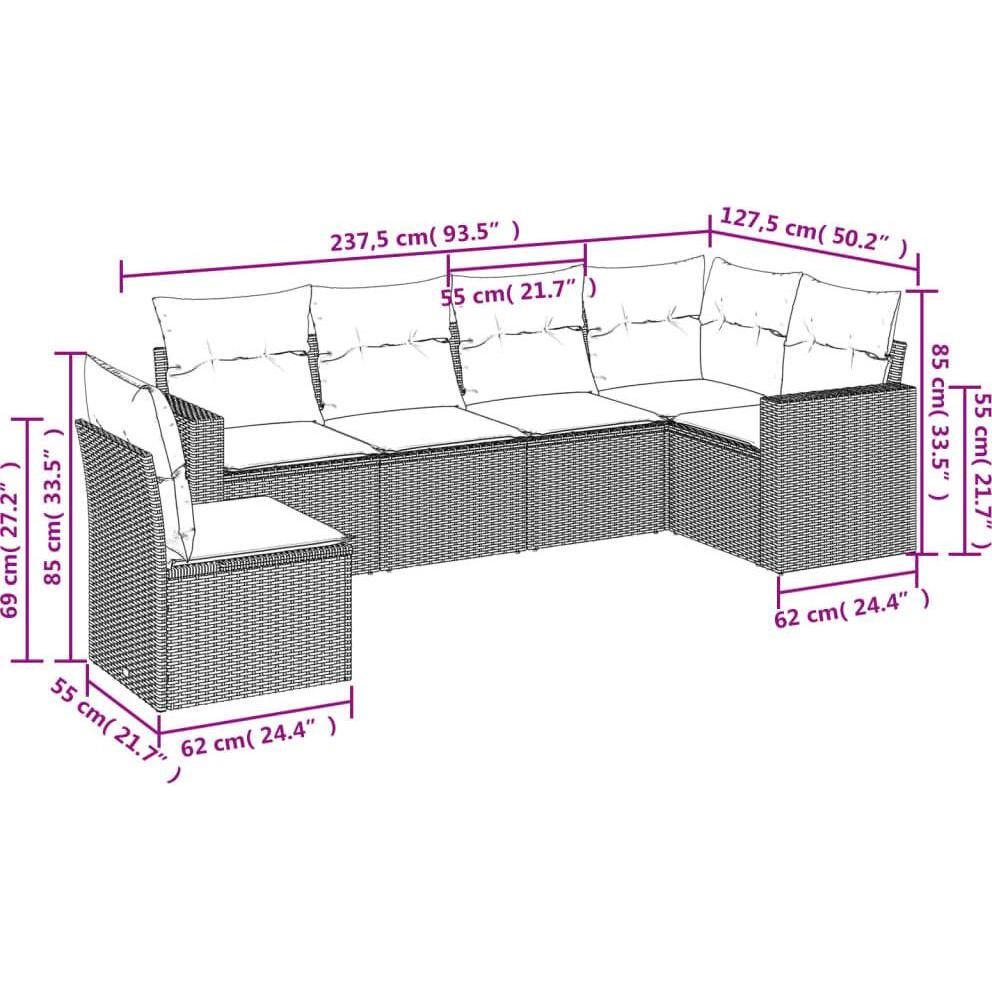 Thumbnail - VidaXL, Gartenlounge, Zephyr Springs
