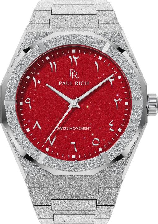 Produktbild Paul Rich PR-45236 Herrenuhr Frosted Star Dust II Pasha 43mm 5ATM