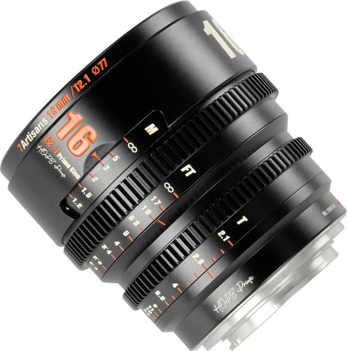 Immagine prodotto 7artisans Lunghezza focale fissa 16mm T/2.1 - Fujifilm X-Mount, tipo di obiettivo (Fujifilm X)