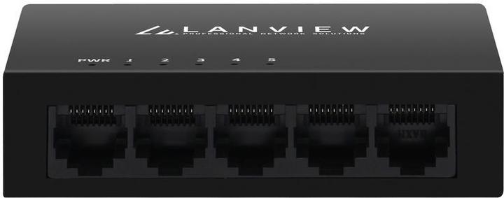 Productafbeelding Lanview Unmanaged 5 port Switch (5 ports)