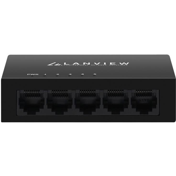 Lanview Unmanaged 5 port Switch (5 porte), Switch di rete