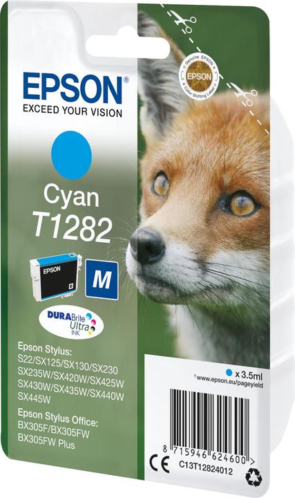 Actual product image Epson T1282 DuraBrite Ultra (C)