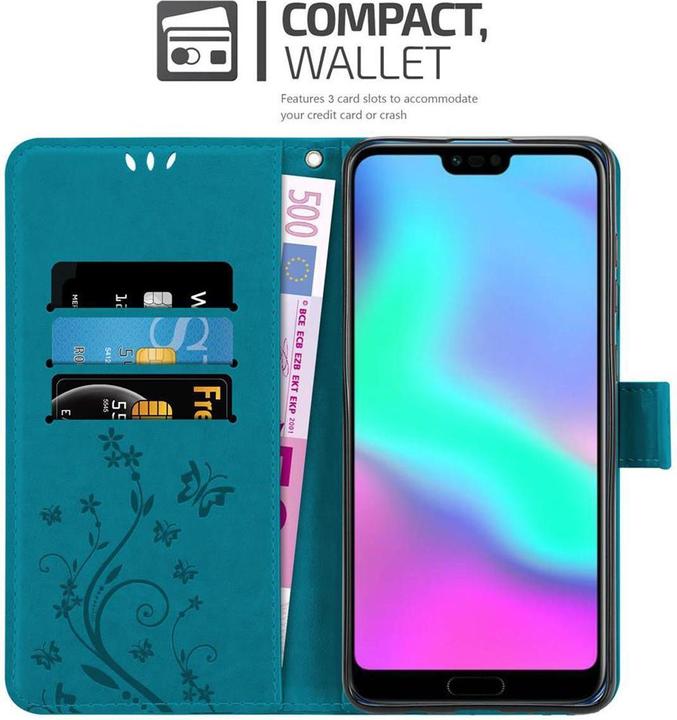Produktbild Cadorabo Flower Book Cover (Honor 10)