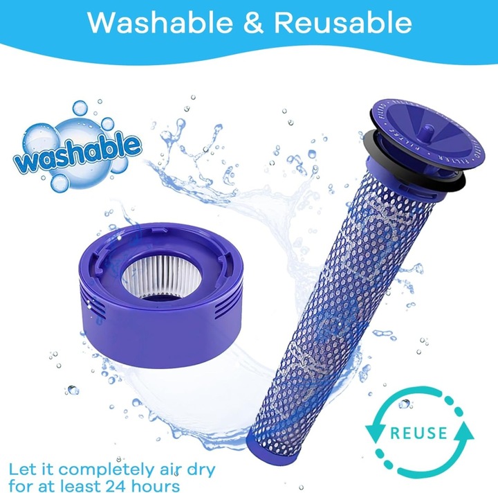 Produktbild Plutoos Ersatzfilter Zubehör für V8 Absolute Animal, V7 Absolute Motorhead Animal Staub