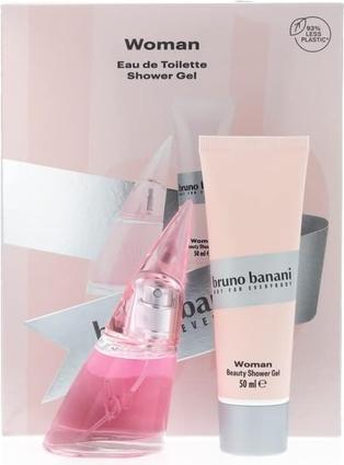 Actual product image Bruno Banani Woman Gift Set EDT Spray 30ml and Shower Gel 50ml