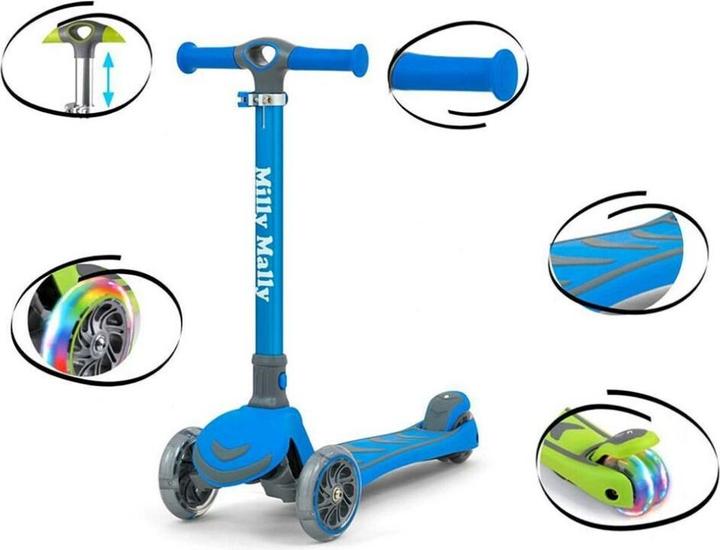 Immagine prodotto Mally Monopattino per bambini Milly Step Junior, blu
