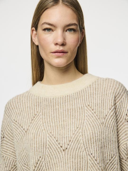 Actual product image Pieces Pcjenna Ls O-Neck Knit Noos Bc (S)