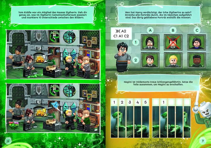 Actual product image LEGO Harry Potter - Rätselspass mit Voldemort (German, 2024)