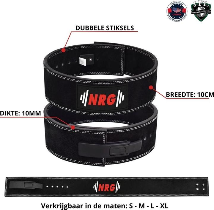 Produktbild NRG Fitness Gewichthebergürtel - Grösse: XL (XL)