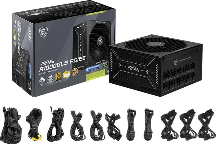 Produktbild MSI Netzteil MAG A1000GLS PCIE5 1000Watt (1000 W)