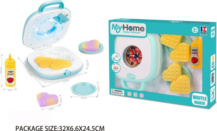 Produktbild No Name TOY WAFFLE MAKER HY HOME 623588W