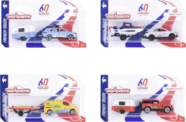 Actual product image Majorette French Touch Trailer, 4-sort.
