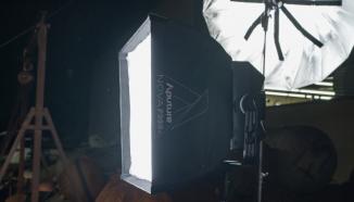 Actual product image Aputure Nova P300c (Soft boxes)