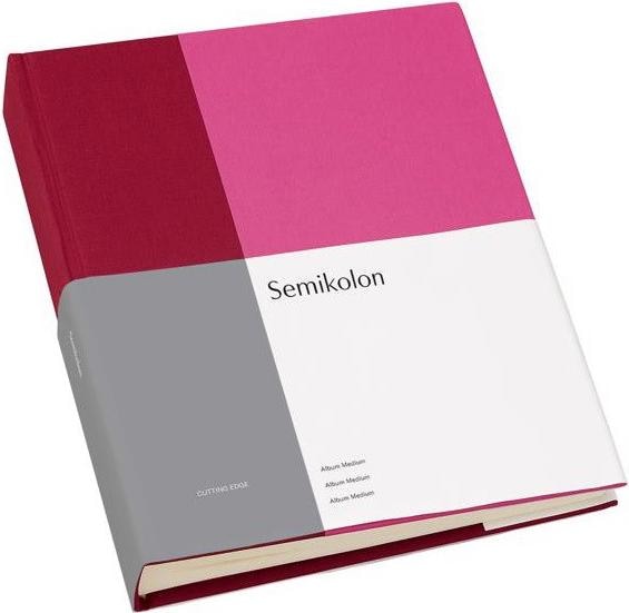 Produktbild Semikolon Album Medium raspberry fuchsia (21 x 25.5 cm)