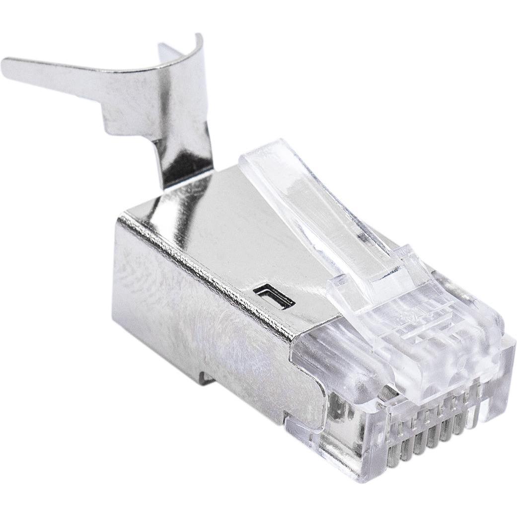 PNI RJ45-Stecker für UTP Cat7-Kabelset mit 100 Stück (Kabel), Netzwerkkamera Zubehör