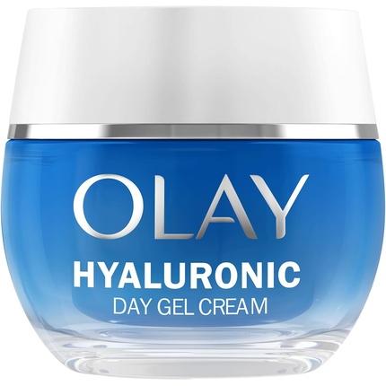Actual product image Olay Hyaluronic Acid Face Moisturizer Day Gel Cream with Niacinamide and Vitamin B5 Hydrating Skin C (50 ml, Day cream)