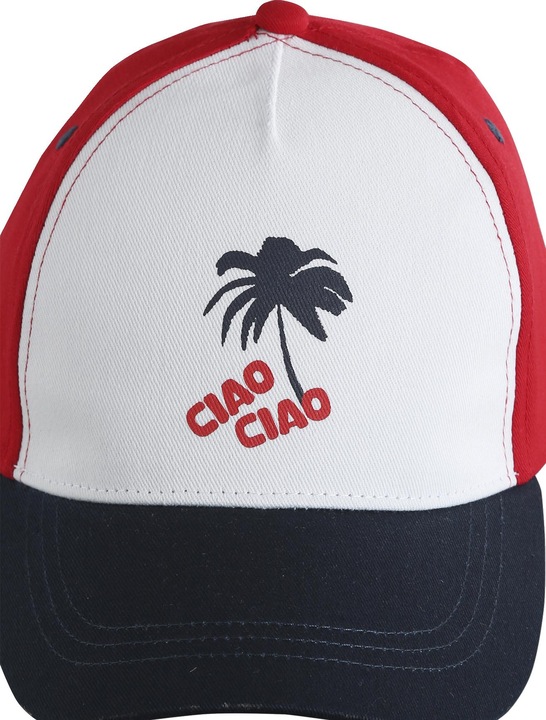 Actual product image Vertbaudet Jungen Basecap mit Print vorn (122)