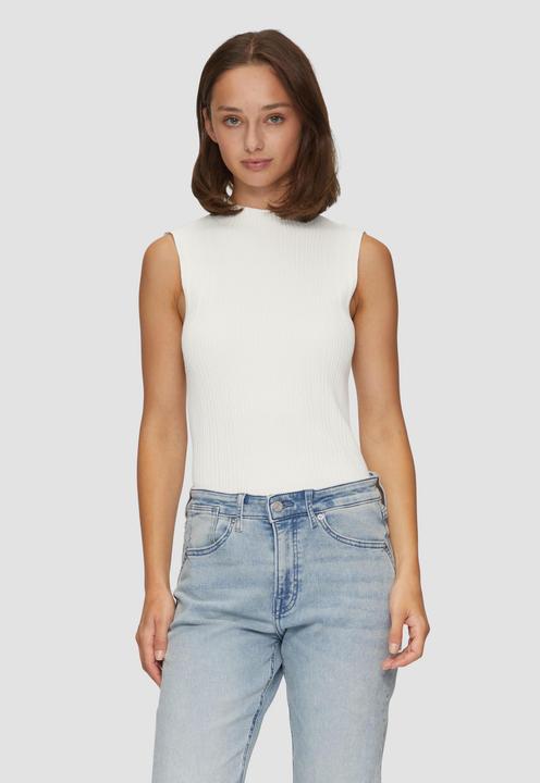 Produktbild S.Oliver Strickpullunder Geripptes Stricktop aus Viskosestretch (46)