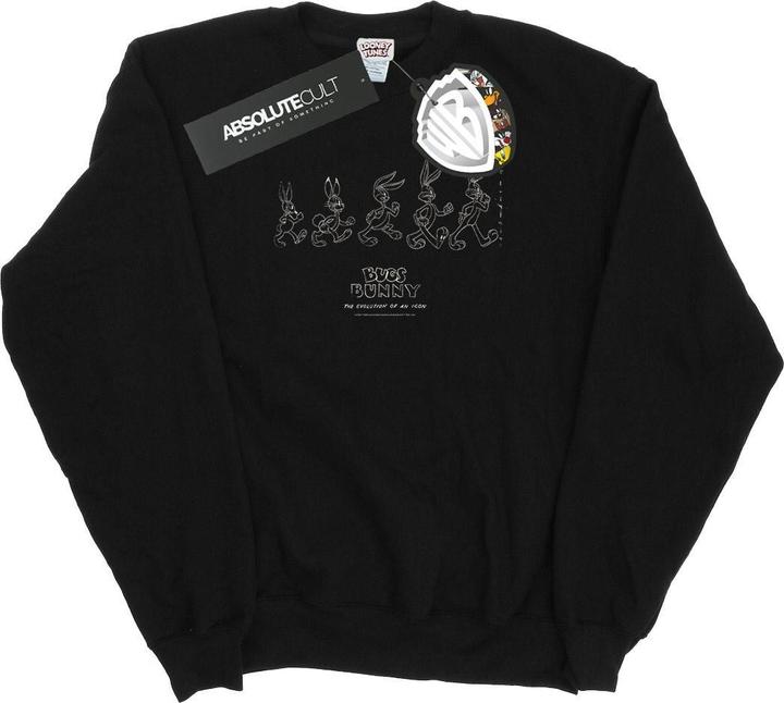 Actual product image Looney Tunes Mens Bugs Bunny Evolution Sweatshirt (4XL)
