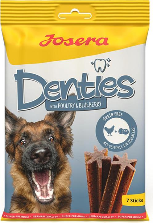 Produktbild Josera Kaustange Denties Poultry & Blueberry Adult, 180 g (Adult, 7 Stk., 180 g)