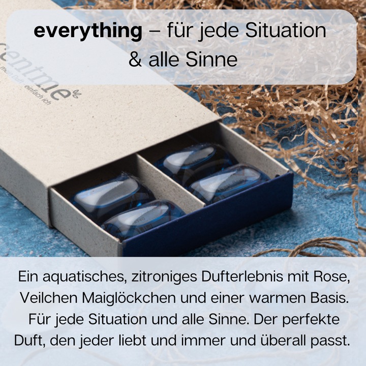 Produktbild scentme allscent all-in-one Universalwaschmittel mit Wäscheparfüm (48 Waschgänge, Caps, Pods)