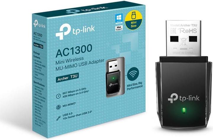Image du produit TP-Link Archer T3U AC1300 Mini (USB 3.0)
