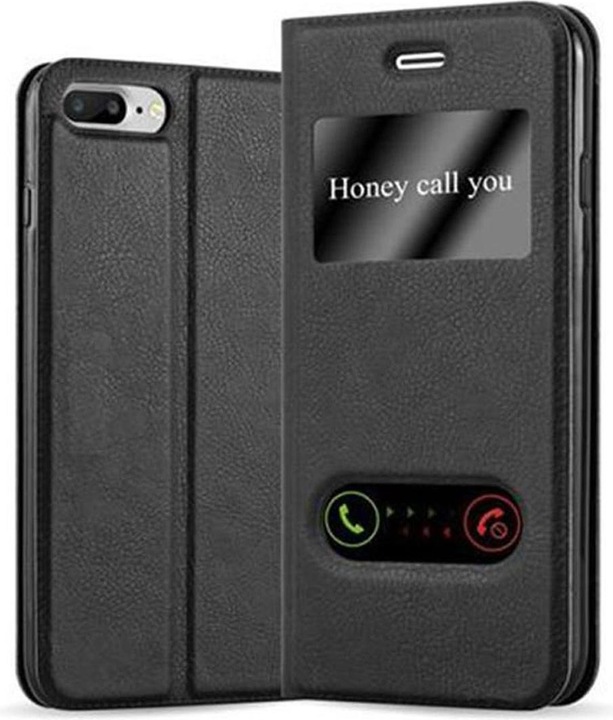 Produktbild Cadorabo Book mit View Doppelfenster Cover (Apple iPhone 7 Plus, Apple iPhone 7s Plus)