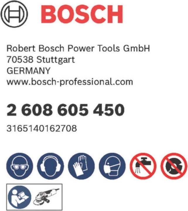 Produktbild Bosch Professional Zubehör PRO X571 Fächerschleifscheibe, 115 mm, G40 (40)
