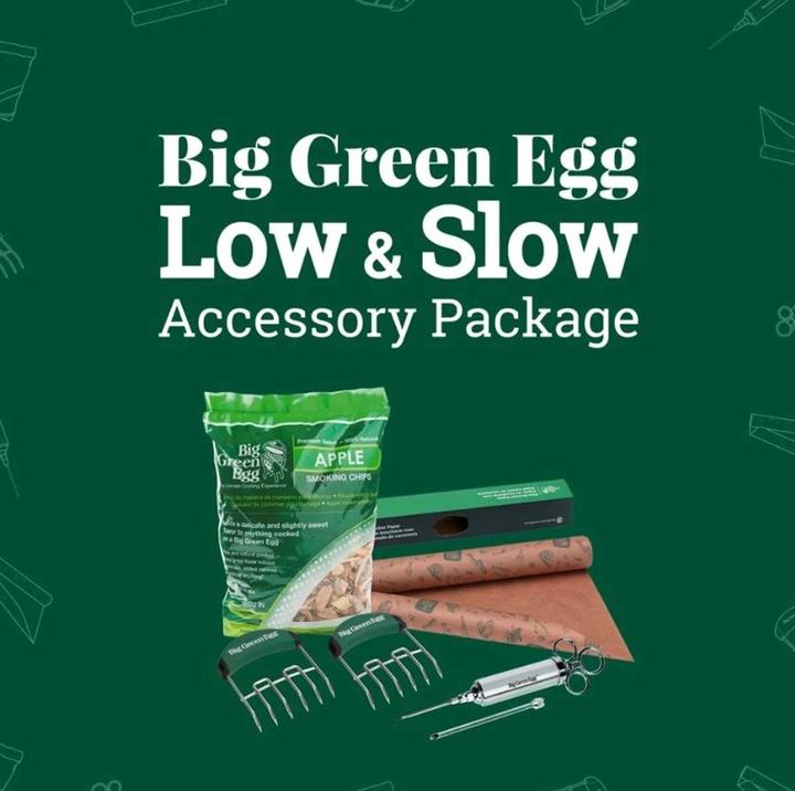 Big Green Egg Low & Slow Box, 4-delig