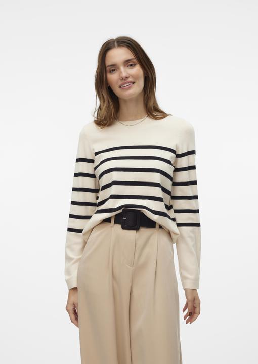 Actual product image Vero Moda Vmsaba Plain Ls O-Neck Pullover Ga Noos (L)