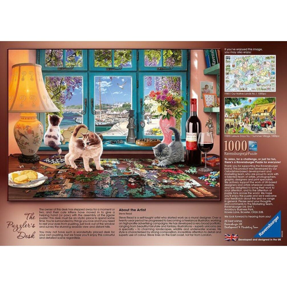 Thumbnail - Ravensburger Puzzle Jigsaw Tisch 1000 Teile (1000 Teile)