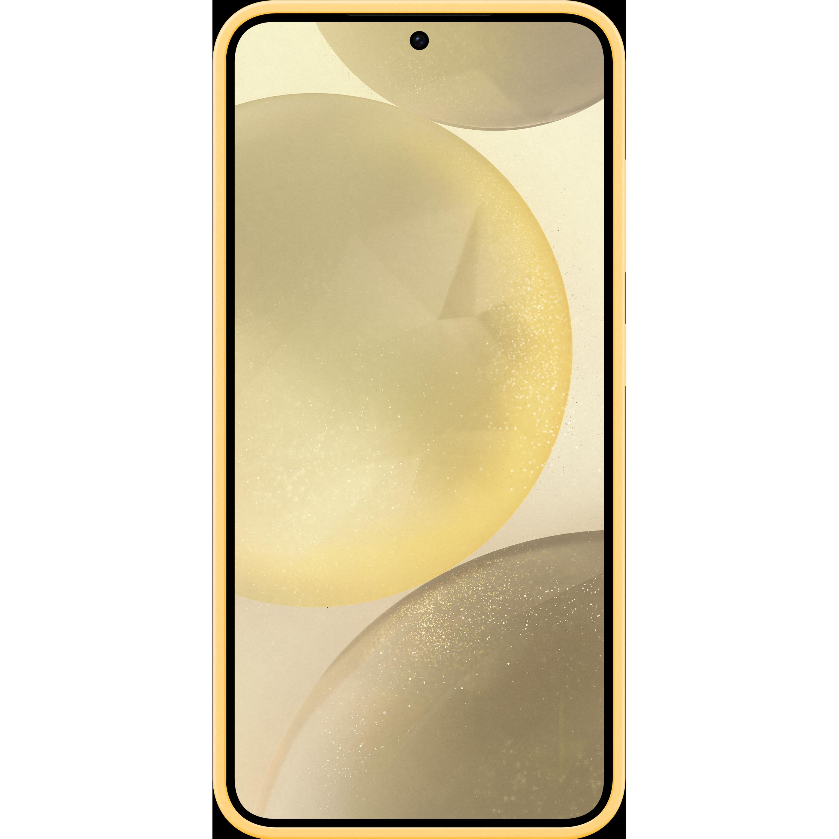 Thumbnail - Samsung Silicone Case (Samsung Galaxy S24), Smartphone Hülle, Gelb