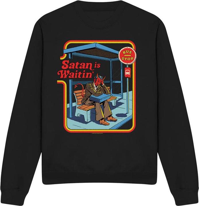 Produktbild Steven Rhodes Satan Is Waitin Sweatshirt (L)
