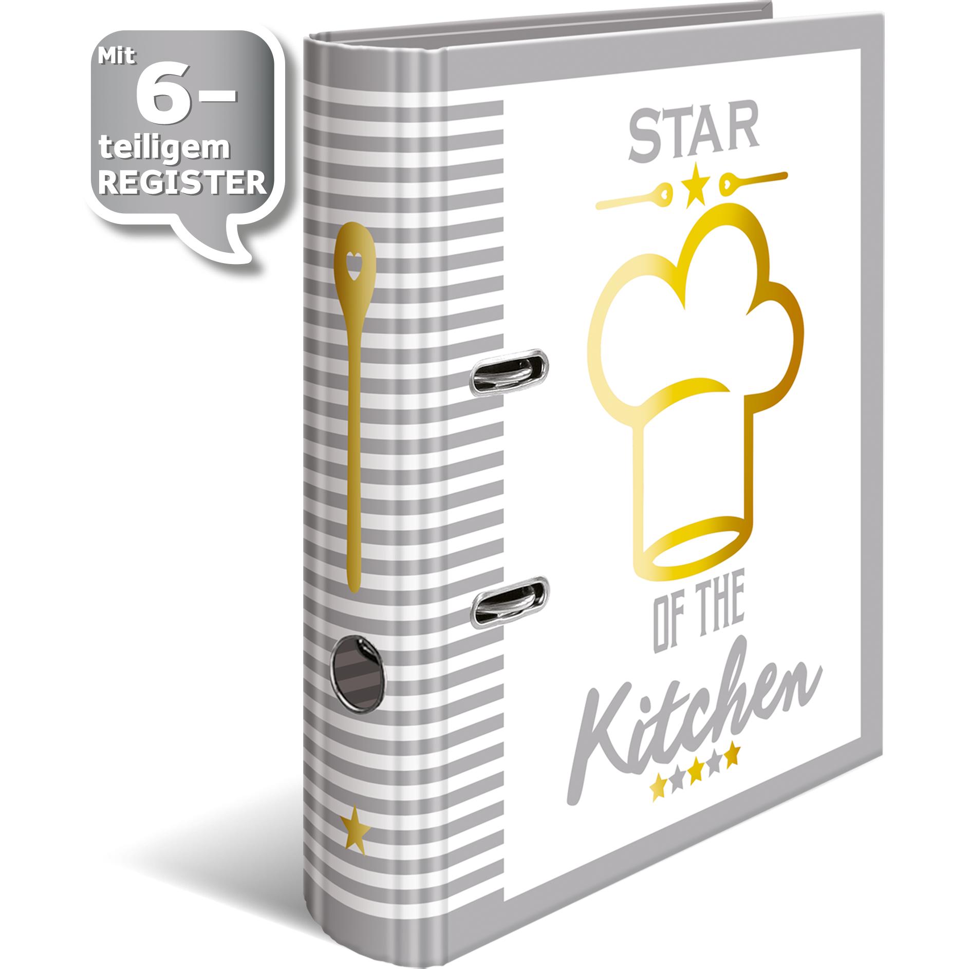 HERMA Rezeptordner A4 (A4, 70 mm, 1 Stk.) (19662)