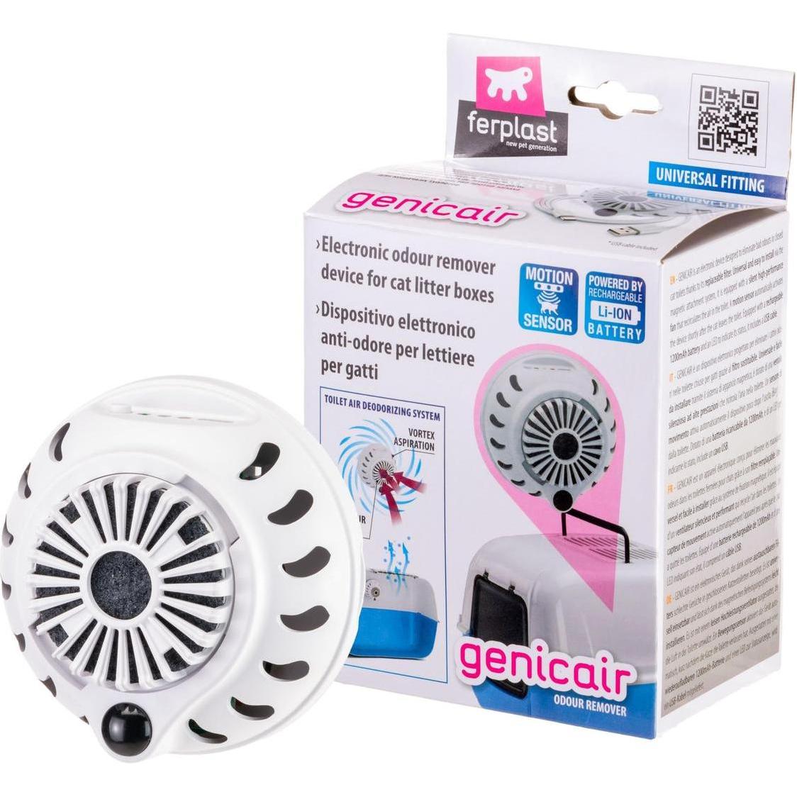 Meilleurs prix pour Dispositif Anti Mauvaises Odeurs Pour Bacs À Litière Chat Genicair - Ferplast