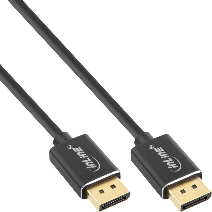InLine Cavo DisplayPort 1.4 sottile (0.50 m, DisplayPort)