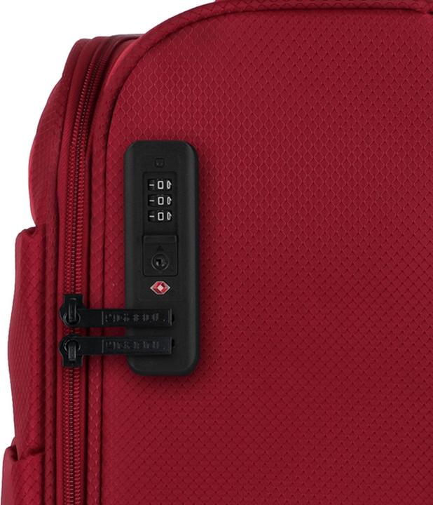 Actual product image Gabol Cloud 4-wheel suitcase set, 3-piece with stretch fold (210 l)