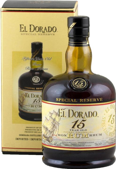 Actual product image El Dorado Special Reserve Demerara Rum (1 x 70 cl)